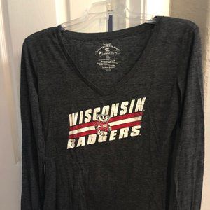 Ladies Univ of Wisc Bucky Badger Gameday Shirt